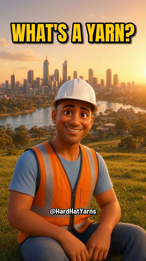What's a 'Yarn'? 🇦🇺 video thumbnail: Gel explains the name Hard Hat Yarns